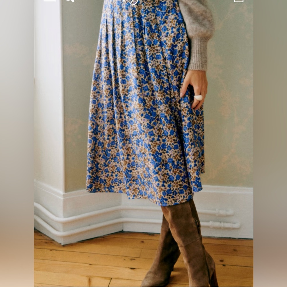 Sézane Alicia skirt NWT 10